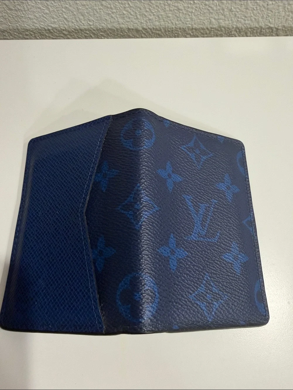 Louis Vuitton Taigarama Cobalt Pocket Organizer